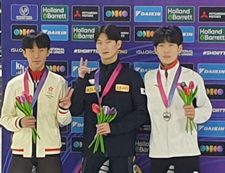 photo: medal winners 1500m Men